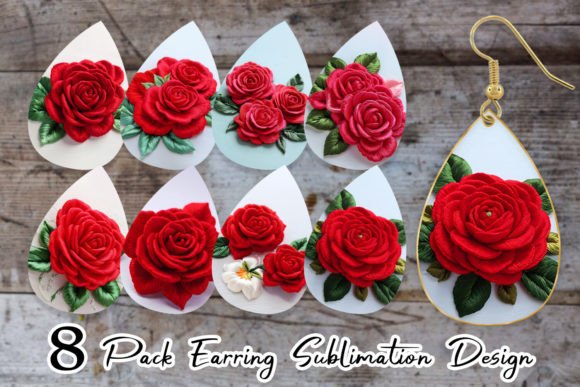 Earring 3D Rose Embroidery: A Designer’s Review