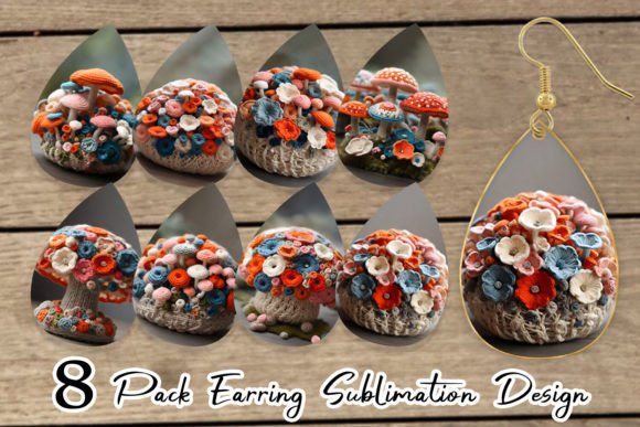 Earring Mushromm Embroidery: A Designer’s Craft Fair Review