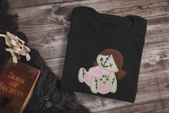Review: Creepy Doll Applique for Holiday Sales