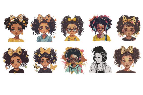 Review: Cute Black Girl Embroidery Bundle for Gifts