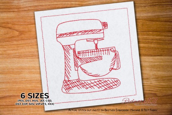 Review: Food Mixer and Bowl Machine Embroidery