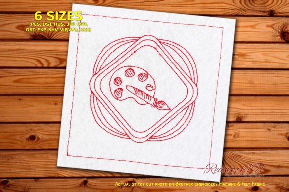 Reviewing Abstract Painting Embroidery for Boutique Sweatshirts