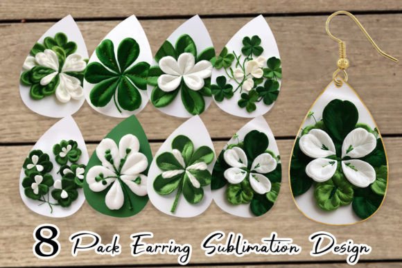 Reviewing Earring 3D Shamrocks Embroidery for Handmade Projects