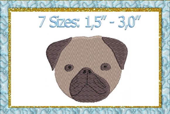 Reviewing Pug Dog Machine Embroidery for Boutique Sweatshirts