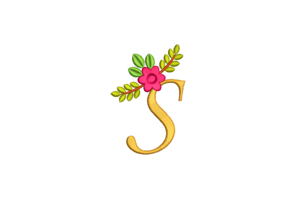 Reviewing the Cute S Letter Embroidery Design for Holiday Sales