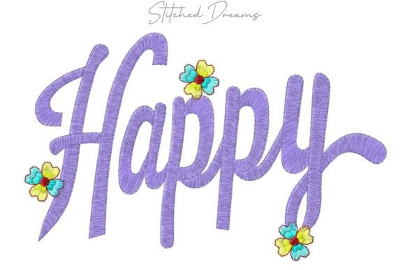 Reviewing the Floral Happy Embroidery Design for Boutiques