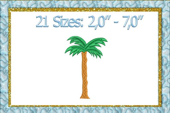 Reviewing the Palm Tree Embroidery Design for Real Projects