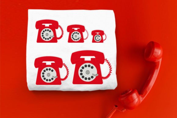 Reviewing the Rotary Phone Mini Embroidery Design